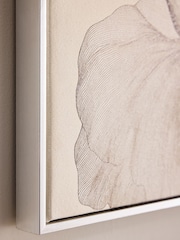 Lipsy Grey Graphic Floral Wall Art - Image 4 of 6