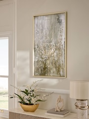 Lipsy Gold Crystal Effect Abstract Wall Art - Image 2 of 6