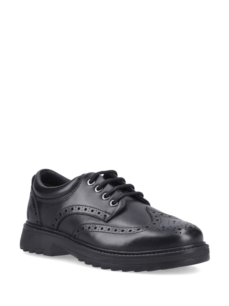 Hush Puppies Black Romeo Brogue Shoes - Image 2 of 4 Hush Puppies Black Romeo Brogue Shoes - Image 2 of 4