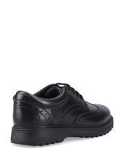 Hush Puppies Black Romeo Brogue Shoes - Image 3 of 4