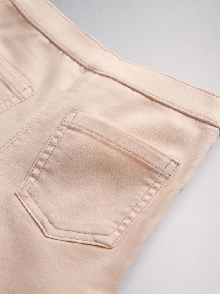 The Set 3 Pack Wide Leg Pull On Jeggings Pink/Cream - Image 10 of 10