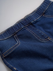 The Set 3 Pack Wide Leg Pull On Jeggings Dark Blue/Mid Blue/Black Denim - Image 11 of 12