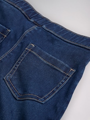 The Set 3 Pack Wide Leg Pull On Jeggings Dark Blue/Mid Blue/Black Denim - Image 12 of 12