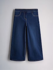 The Set 3 Pack Wide Leg Pull On Jeggings Dark Blue/Mid Blue/Black Denim - Image 8 of 12