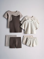 The Set 8 Pack Including Seperate Peices to Build Outfits Neutral - Image 1 of 16