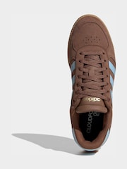 adidas Brown/Blue Breaknet Sleek Trainers - Image 6 of 8