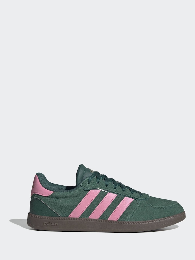 Zeleno/Rozo - adidas Breaknet Elegantan treneri - Slika 1 od 8