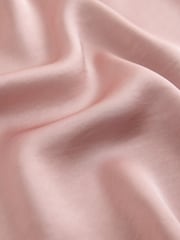 Rose clair - Haut de cami en dentelle à ourlet asymétrique - Image 8 de 8