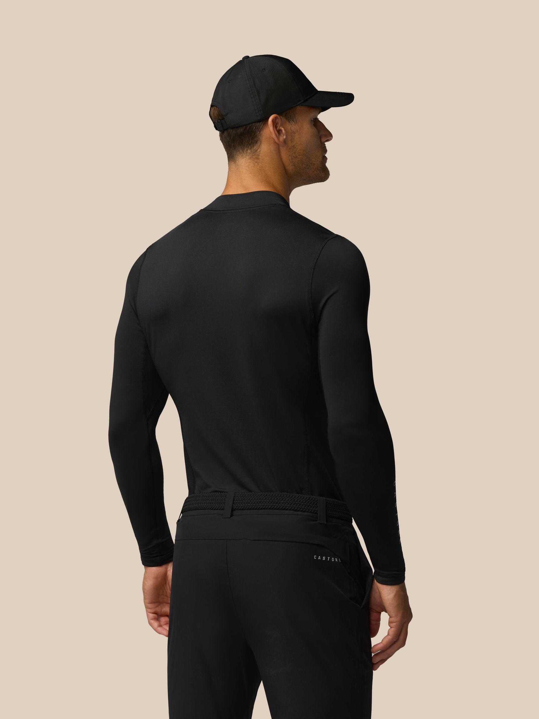 Buy Castore Black Club Thermal Mock Neck Golf Base Layer from Next USA