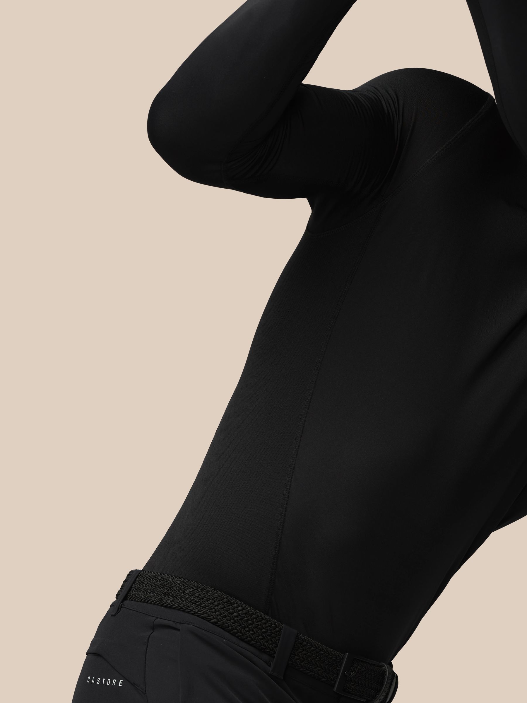Buy Castore Black Club Thermal Mock Neck Golf Base Layer from Next USA
