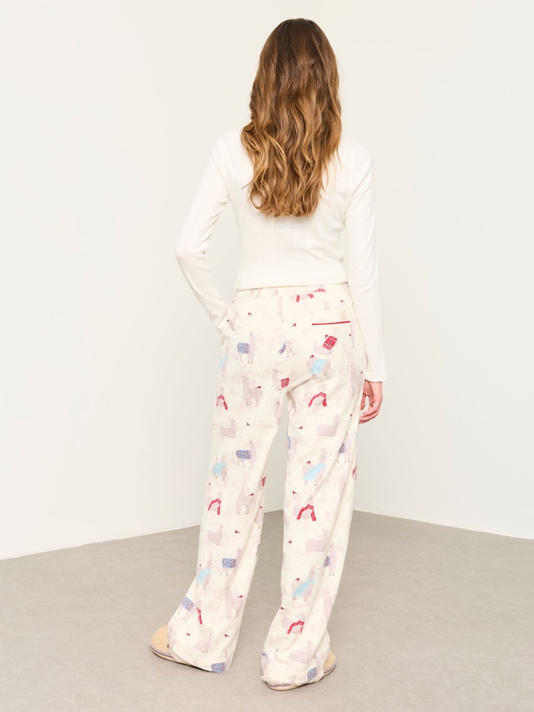 FatFace Wide Leg Christmas Pyjama Bottoms - Imagen 2 de 7 FatFace Wide Leg Christmas Pyjama Bottoms - Imagen 2 de 7