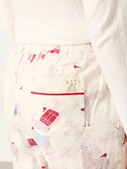 FatFace Wide Leg Christmas Pyjama Bottoms - Imagen 5 de 7