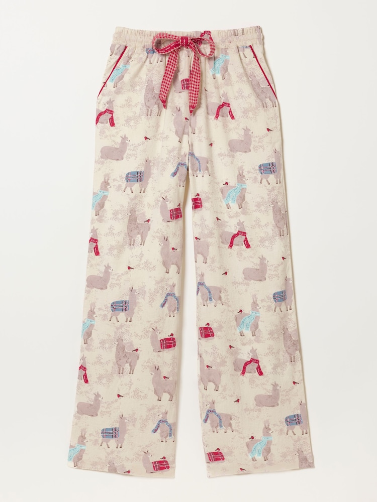 FatFace Wide Leg Christmas Pyjama Bottoms - Imagen 7 de 7 FatFace Wide Leg Christmas Pyjama Bottoms - Imagen 7 de 7