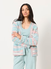 FatFace Multi Space Dye Edge to Edge Cardigan - Image 1 of 5