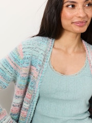 FatFace Multi Space Dye Edge to Edge Cardigan - Image 4 of 5