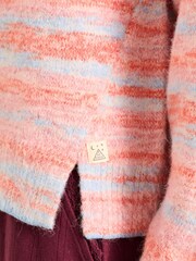 FatFace Pink Book Club Knitted Jumper - Image 4 of 5