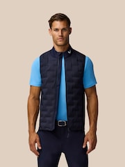 Castore Navy Pinnacle Lightweight Golf Gilet - Image 1 of 1