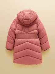 Rosa - Abrigo acolchado impermeable Chloe para niñas de Joules - Imagen 2 de 5