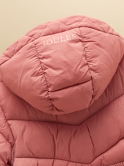 Rosa - Abrigo acolchado impermeable Chloe para niñas de Joules - Imagen 5 de 5