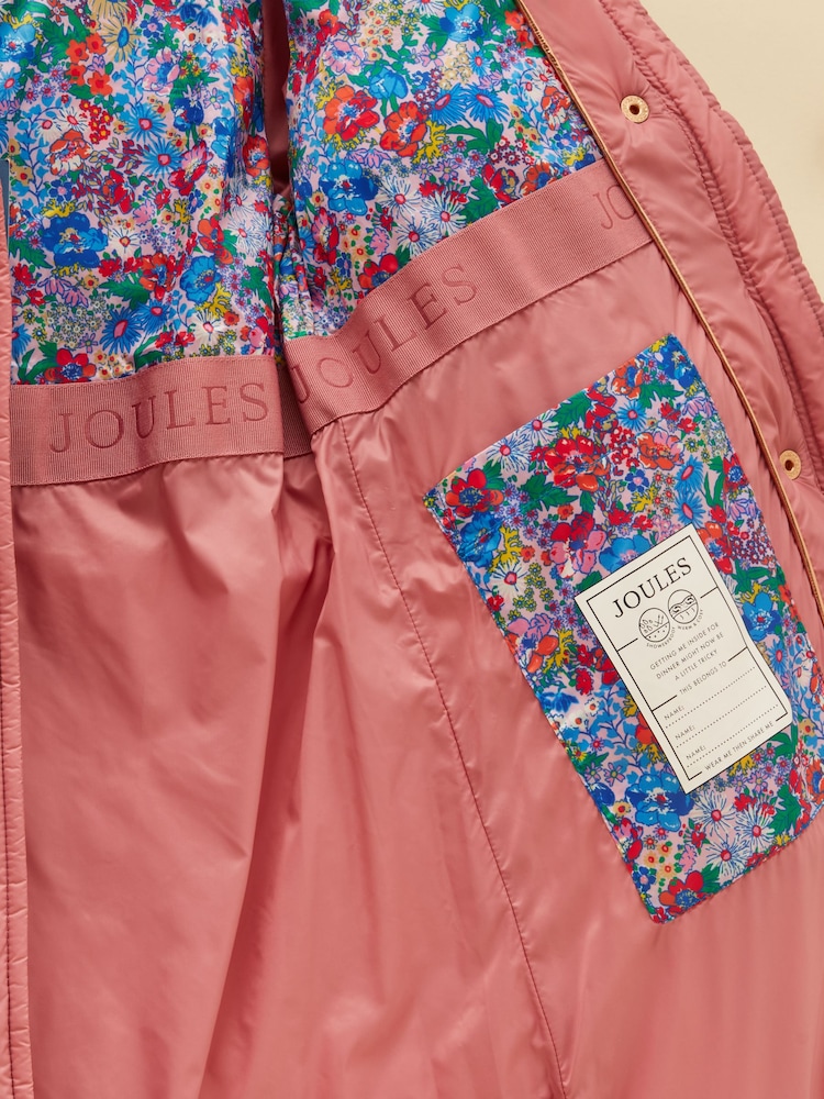 Pink - Joules na Coat na May Padding na Hindi Tinatablan ng Tubig para sa mga pambatang babae - Larawan 7 ng 7 Pink - Joules na Coat na May Padding na Hindi Tinatablan ng Tubig para sa mga pambatang babae - Larawan 7 ng 7