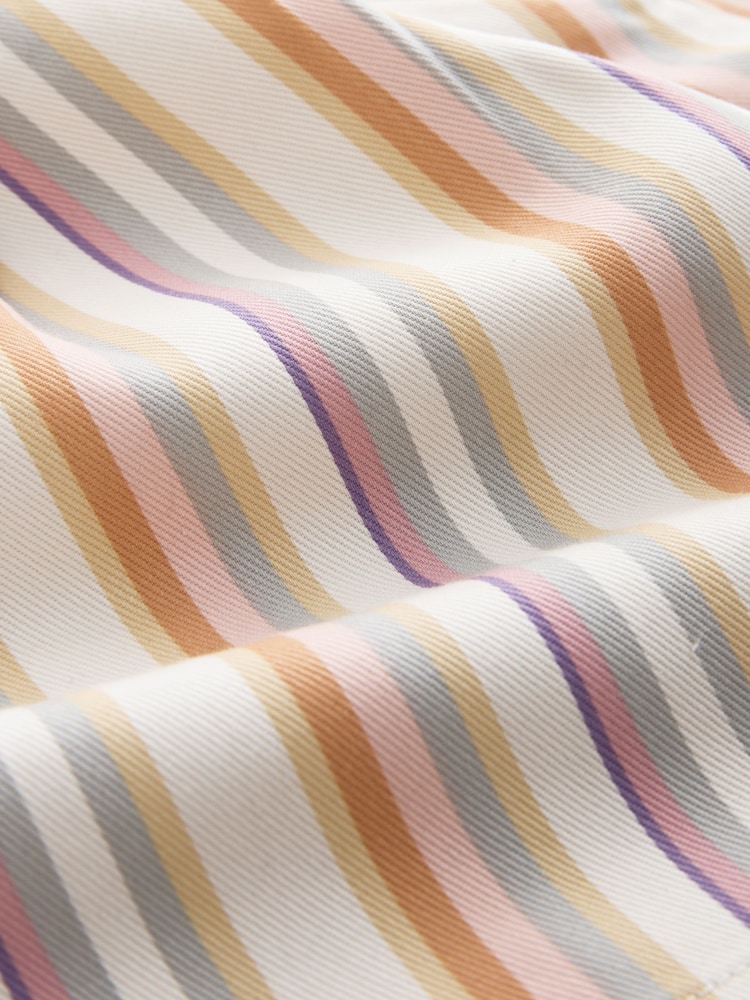 Washed Ecru/Pink Stripe Chino Shorts - Image 3 of 3
