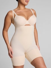 SPANX Cream Sculpt™ Go Figure Open Bust Mid Thigh Bodysuit - Image 2 of 5