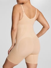 SPANX Natural SpanxSculpt™ Go Figure Open Bust Mid Thigh Bodysuit - Image 3 of 6