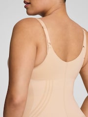 SPANX Natural SpanxSculpt™ Go Figure Open Bust Mid Thigh Bodysuit - Image 5 of 6