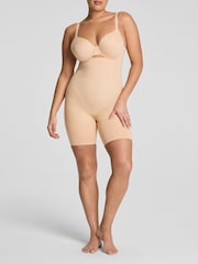SPANX Natural Sculpt™ Go Figure High Waist Mid Thigh Shorts - Image 1 of 5