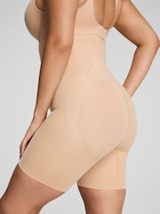 SPANX Natural Sculpt™ Go Figure High Waist Mid Thigh Shorts - Image 4 of 5