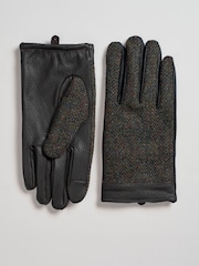 Brook Taverner Leather Palms Harris Tweed® Gloves - Imagen 2 de 4