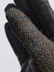 Brook Taverner Leather Palms Harris Tweed® Gloves - Imagen 4 de 4