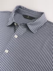 Black Jersey Muscle Fit Long Sleeve Shirt - Image 3 of 3
