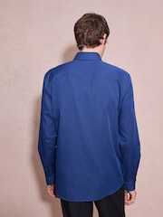 Red Regular Fit Button Down Easy Iron Oxford Shirt - Image 3 of 7