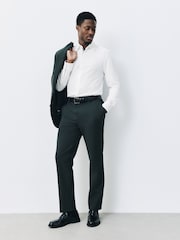 White Jersey Muscle Fit Long Sleeve Shirt - Image 2 of 7