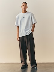 Nothing Ordinary Ecru Master Font Relaxed Fit Graphic Heavyweight T-Shirt - Image 2 of 6