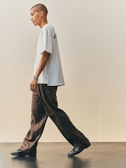 Nothing Ordinary Ecru Master Font Relaxed Fit Graphic Heavyweight T-Shirt - Image 5 of 6