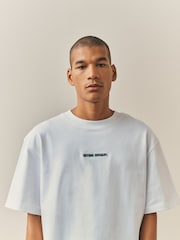 Nothing Ordinary Ecru Master Font Relaxed Fit Graphic Heavyweight T-Shirt - Image 6 of 6