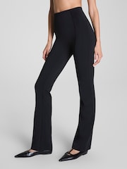 SPANX Black Shape™ Scuba Micro Flare Leggings - Image 1 of 5