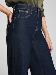 SPANX Blue Petite shape™ Authentic 360 Wide Leg Jeans - Image 2 of 4