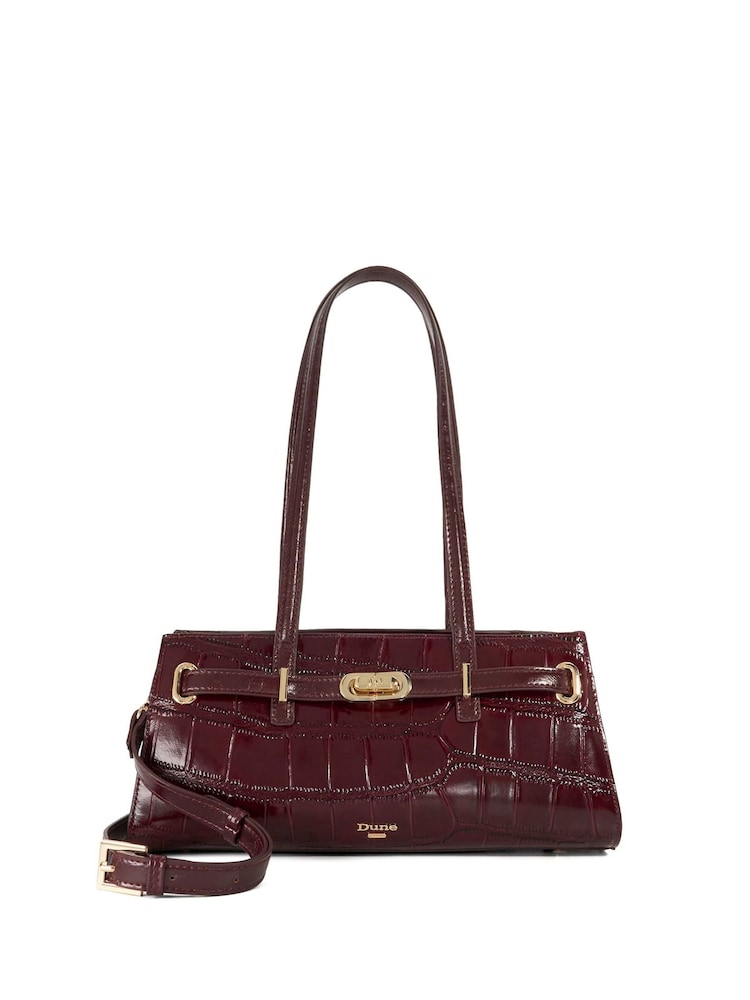 Dune London Red Depend Tote Bag - Image 1 of 4