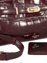 Dune London Red Depend Tote Bag - Image 5 of 5
