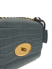 The Handbag Clinic Blue Mulberry Lily Cross-Body Bag - Image 5 of 7