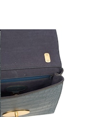 The Handbag Clinic Blue Mulberry Lily Cross-Body Bag - Image 6 of 7