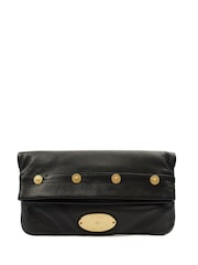 The Handbag Clinic Mulberry Mitzy Clutch Black Bag - Image 1 of 7