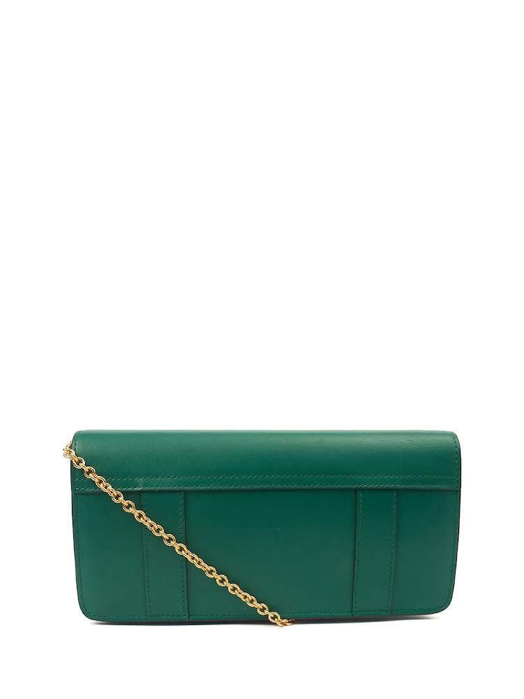 Mulberry Green East West Bayswater Clutch Bag - Image 2 of 7