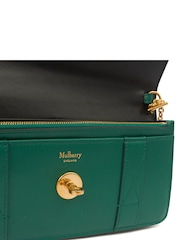 Mulberry Green East West Bayswater Clutch Bag - Image 6 of 7