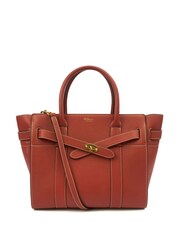Mulberry  Burnt Orange Zipped Bayswater - Small Tote Bag - Image 1 of 7