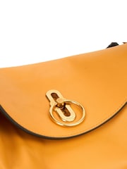 The Handbag Clinic Mulberry Maize Yellow Leighton Shoulder Bag - Image 6 of 7