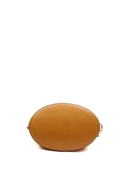 The Handbag Clinic Mulberry Jamie Small Bucket Brown Bag - Image 5 of 7